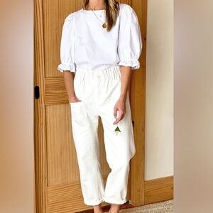 Emerson Fry White Pants